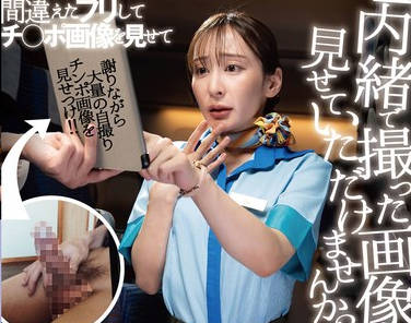 DANDYA-017 「内绪で撮った画像を见せていただけませんか？」间违えたフリしてチ○ポ画像を见せて赤面するおばさんCAは目の前で勃起チ〇ポを见せつけられても嫌じゃないVOL.3