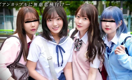 DDH-371 【育ち盛りの仲良し4人组】纯爱レズカップル