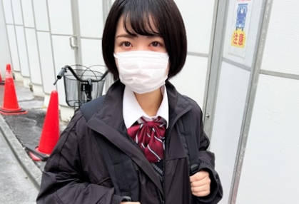 IND-130 【個人撮影】ショートヘアーの小柄な女子とP活_初めてのラブホに戸惑う娘に遠慮なく中出し三昧