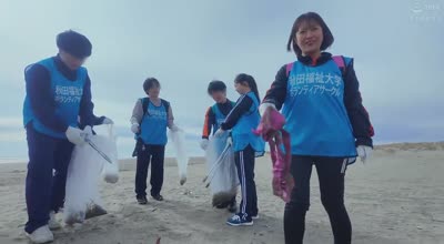 NSODN-001 守りたい！！故郷の海、私たちの海。 秋田〇祉学院大学ボランティアサークル 2024年 冬合宿 【初流出映像】心が綺麗な女子大生の赤裸々SEX