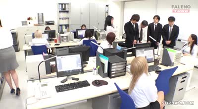 FTHTD-134 ようこそFALENO商事へ 女尊男卑の社風に不満を募らせた男たちによる復讐の大乱交！