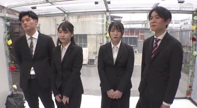 DVMM-331 顔出しMM号 新社会人限定 ザ・マジックミラー 社内カップル交換企画！同僚同士の新卒男女4人組が「連続中出しスワッピング脱出ゲーム」に挑戦！