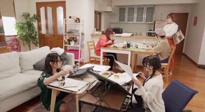 OFSD-057 エロ過ぎる！！ときわ荘の性春 エロ漫画家を目指す女子たちが集まるアパート。