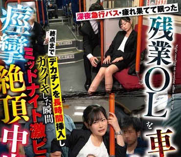 SVDVD-948 深夜急行バス・疲れ果てて眠った残业OLを车中夜●い 终点までデカチンを长时间挿入ガクイキした瞬间ミッドナイト激ピス痉挛絶顶中出し