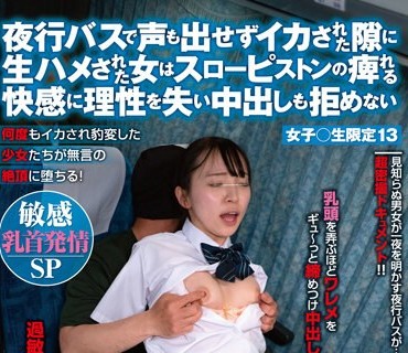 NHDTB-836 夜行バスで声も出せずイカされた隙に生ハメされた女はスローピストンの痺…