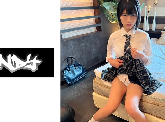 POK-049 ハメ撮り【個人撮影】ショートヘアーの激カワ美小女とP活_嫌がる隠れ巨乳の制服女子に強引中出し