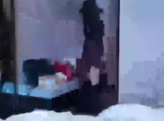 Full record of a fat girl from Weihai, Shandong being forced into sexy underwear by a rich second generation and having sex in a shameful way