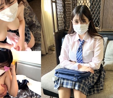 POK-029 【个人撮影】巨乳の制服女子とP活_パイパンのぽちゃマンに连続中出し