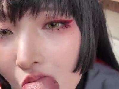 路边遇到了野生的狐坂若藻・给她投喂就能让我随意玩弄并内射