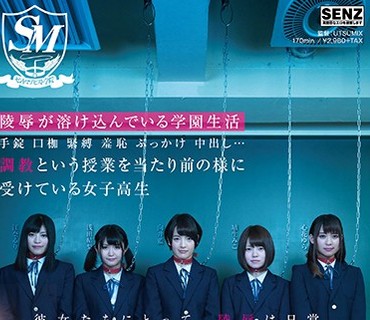 SDDE-488 陵辱が溶け込んでいる学園生活 手錠 口枷 緊縛 羞恥 ぶっかけ 中出し… 調教という授業を当たり前の様に受けている女子校生 セントマゾヒス